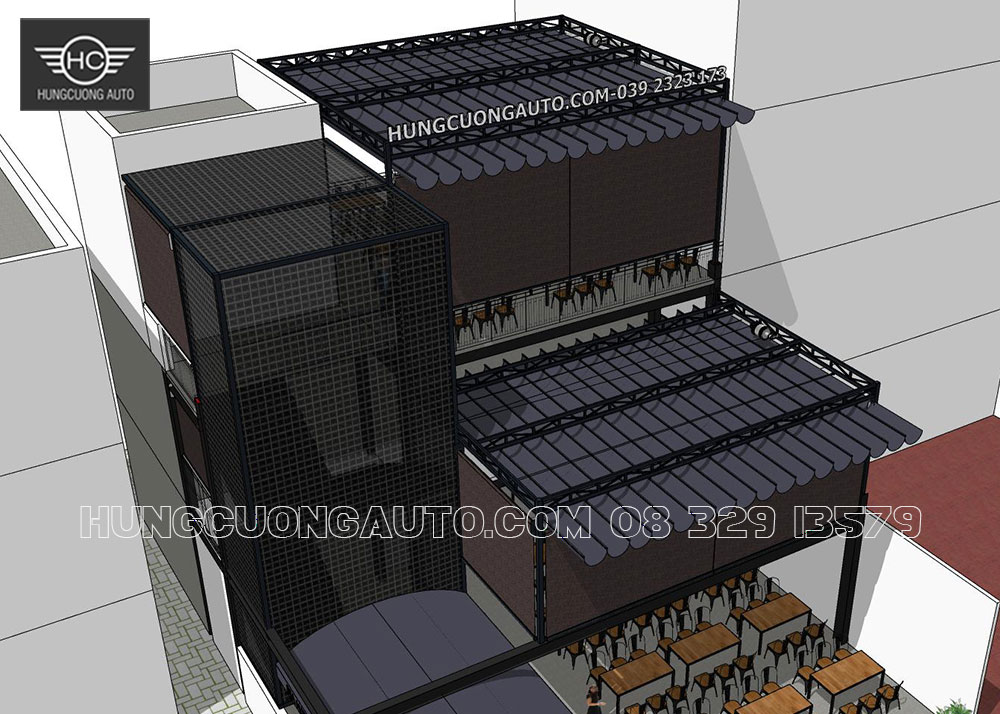 Thi công mái xếp di động tại nhà hàng hải sản rohome- thuận thành Bắc Ninh Thi công mái xếp di động tại nhà hàng hải sản rohome- thuận thành Bắc Ninh