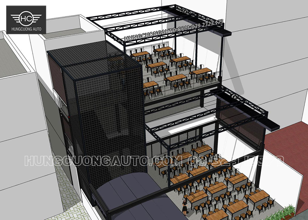 Thi công mái xếp di động tại nhà hàng hải sản rohome- thuận thành Bắc Ninh Thi công mái xếp di động tại nhà hàng hải sản rohome- thuận thành Bắc Ninh
