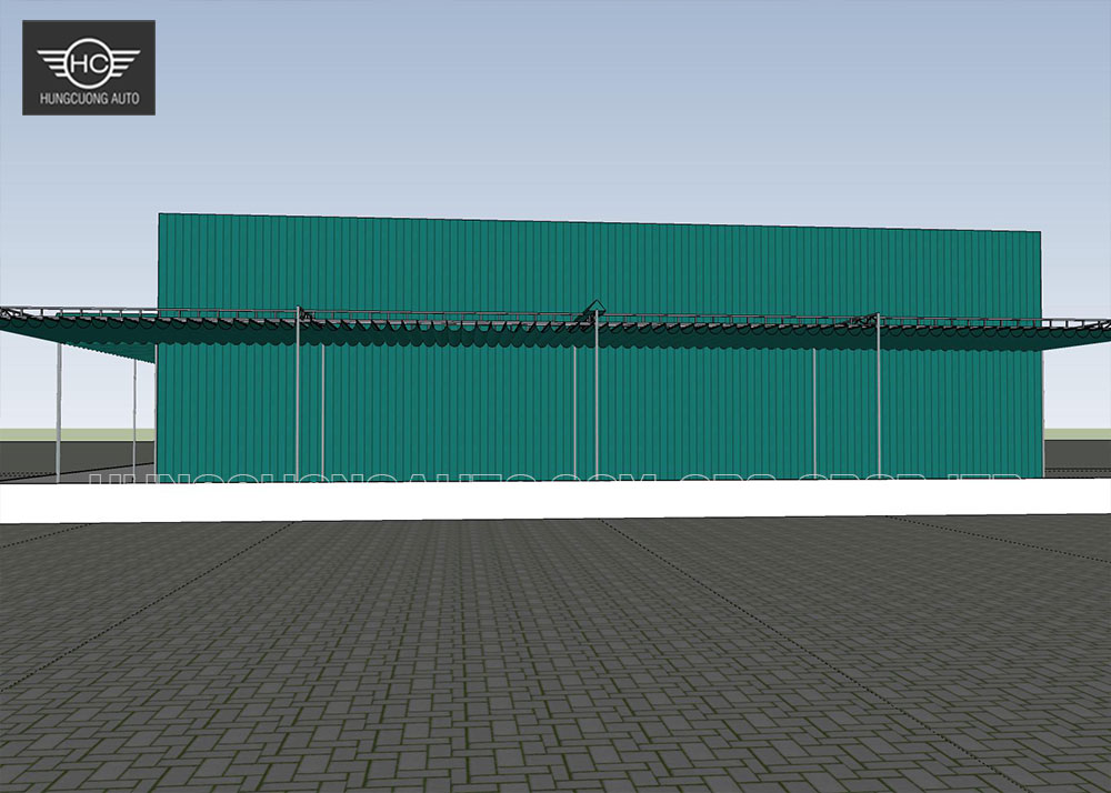 Mặt-bên-mái-xếp-di-động-nhà-xưởng