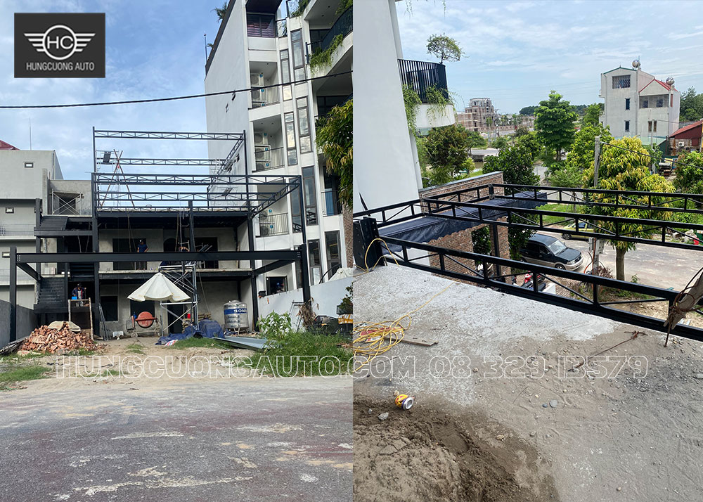 Thi công mái xếp di động tại nhà hàng hải sản rohome- thuận thành Bắc Ninh Thi công mái xếp di động tại nhà hàng hải sản rohome- thuận thành Bắc Ninh