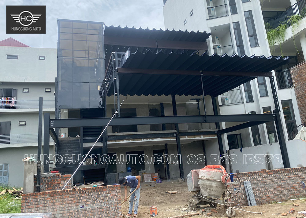 Thi công mái xếp di động tại nhà hàng hải sản rohome- thuận thành Bắc Ninh Thi công mái xếp di động tại nhà hàng hải sản rohome- thuận thành Bắc Ninh