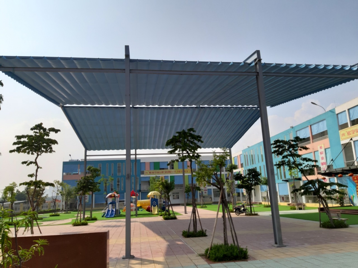 Dịch vụ thiết kế, thi công mái xếp rẻ tại Hà Nội